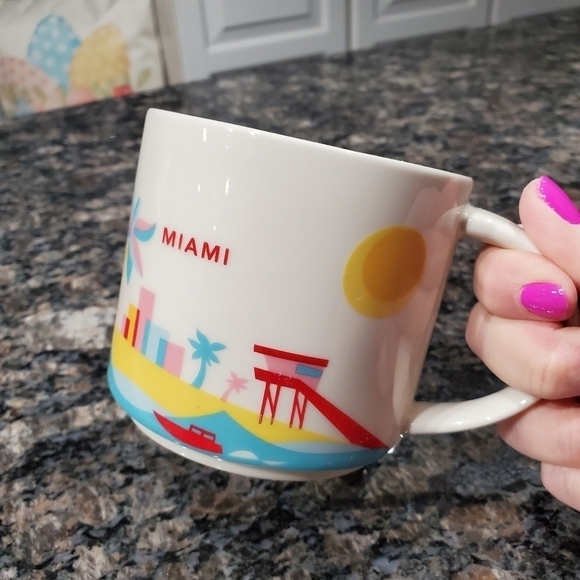 EC Starbucks "Miami" You are Here Collection Coffee Mug - Picture 5 of 8